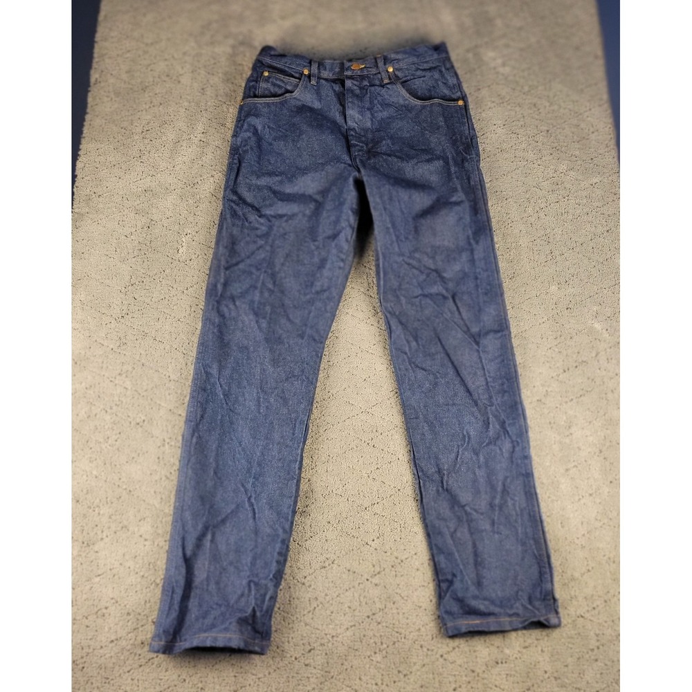 Wrangler Jeans Mens 36x36 Blue 31 Relaxed Straight Leg Dark Wash Cowboy 31MWZDN